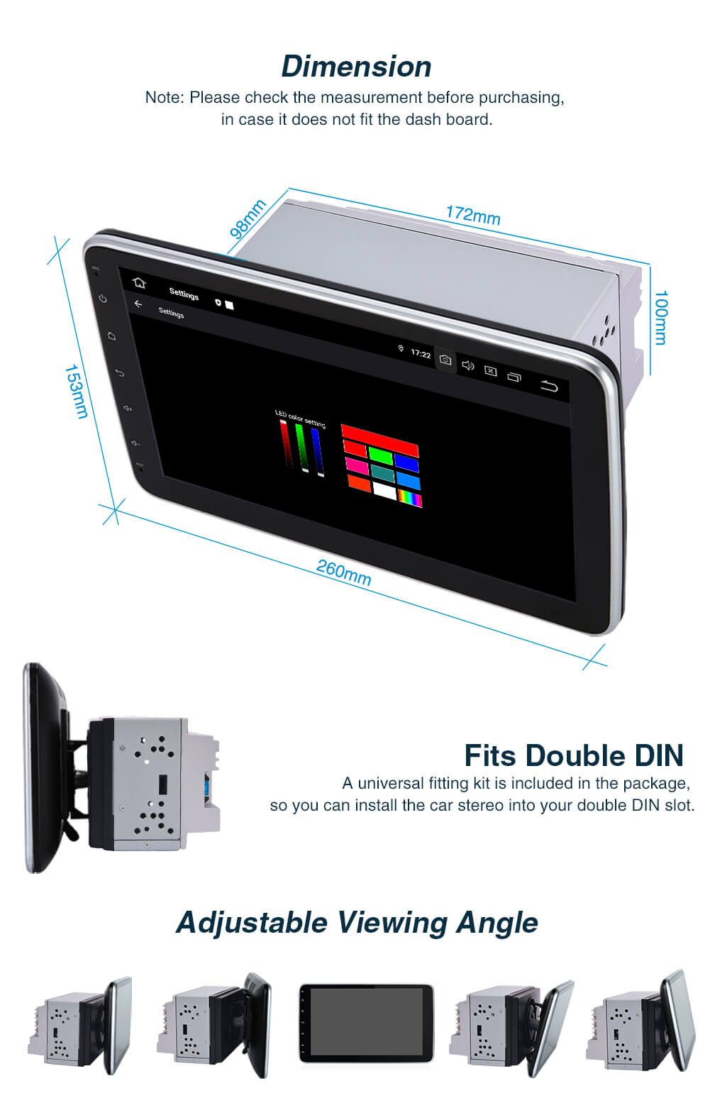 Pumpkin 10 Inch Android 13 Head Unit