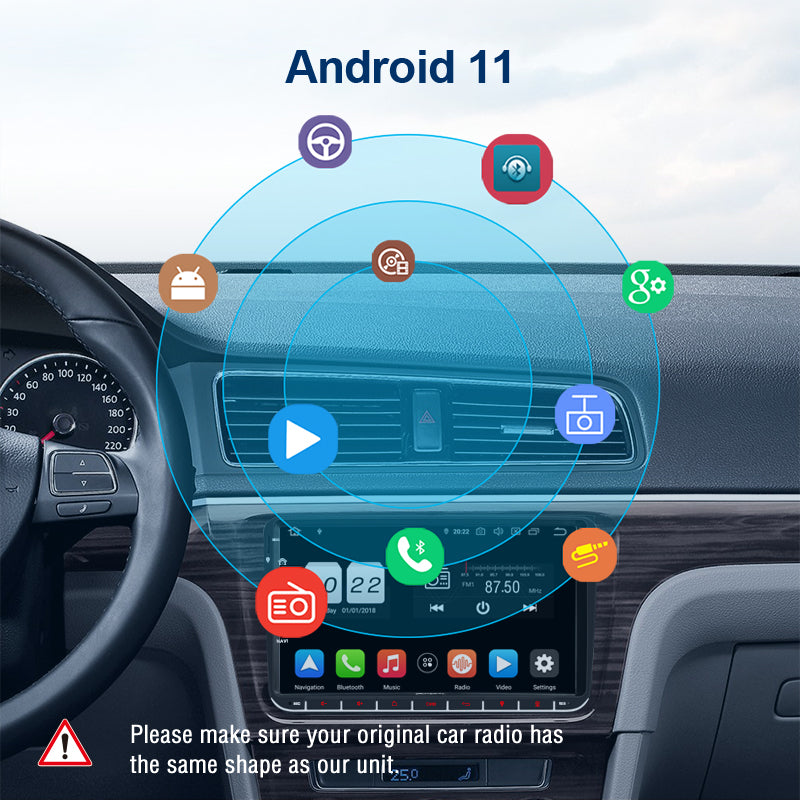 pumpkin 9 Inch Android 11 Car Radio