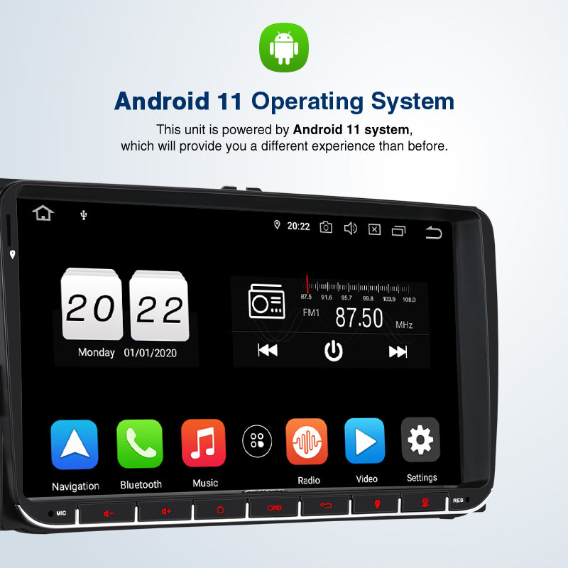 pumpkin 9 Inch Android 11 Car Radio