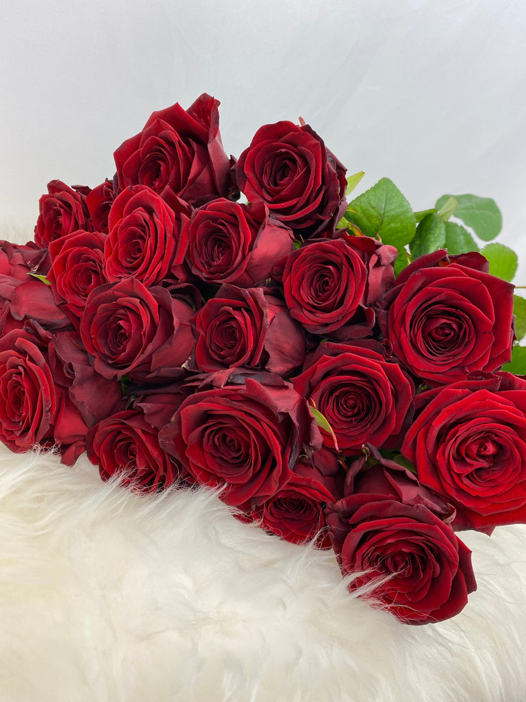 Bouquet de Roses Red Naomi Saint Valentin – Myosotis Boutique Fleuriste  Puylaurens