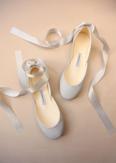 The Bridal Ballet Flats from 