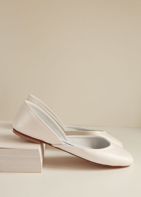 flat white wedding shoes uk