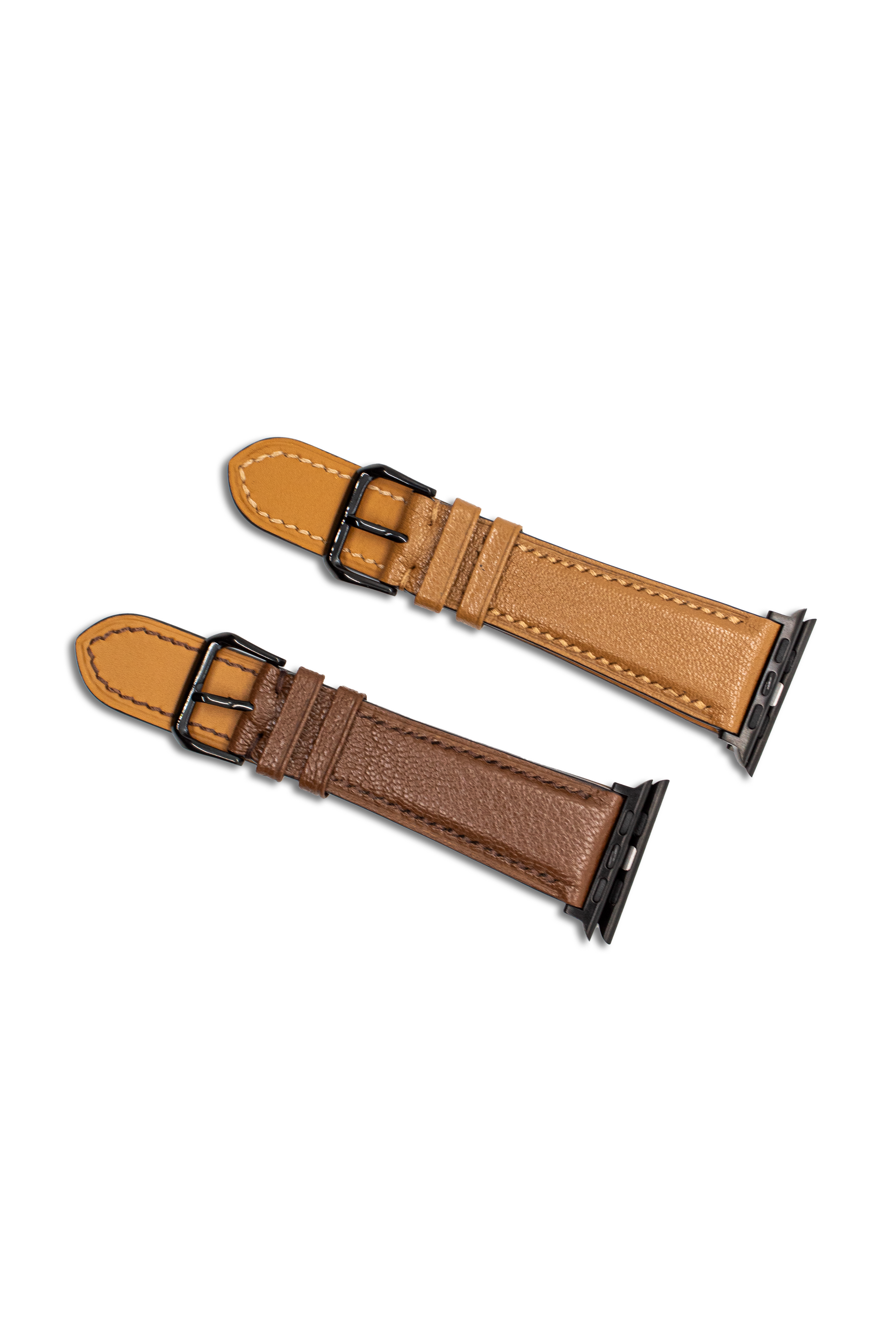 Sully Leather Apple Watch Band | French Goatskin Leather | Monetial