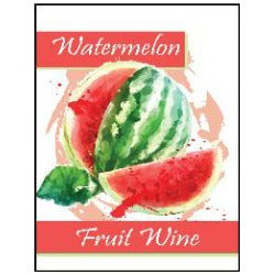 Fruit Wine Labels - Watermelon