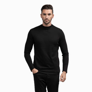 Long Sleeve Mock Neck t-Shirt - Co.Thirty Six