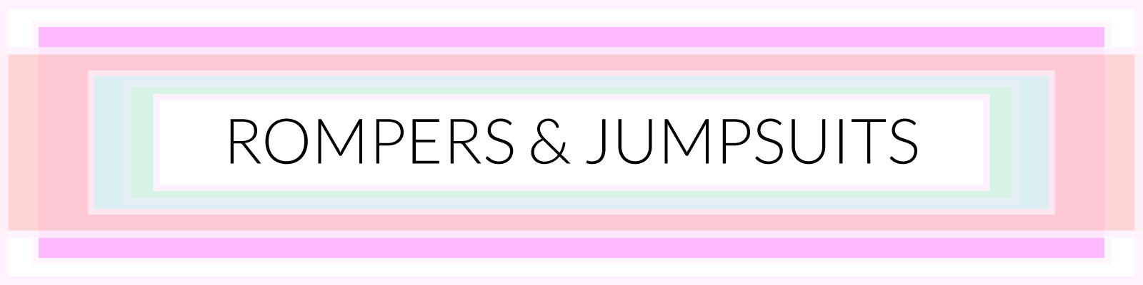 Rompers & Jumpsuits