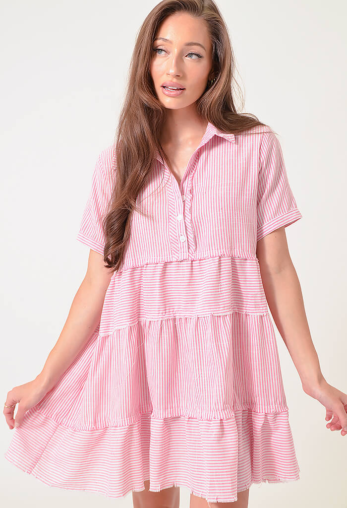 lagunaoaksoa Parker Mini Dress-Pink