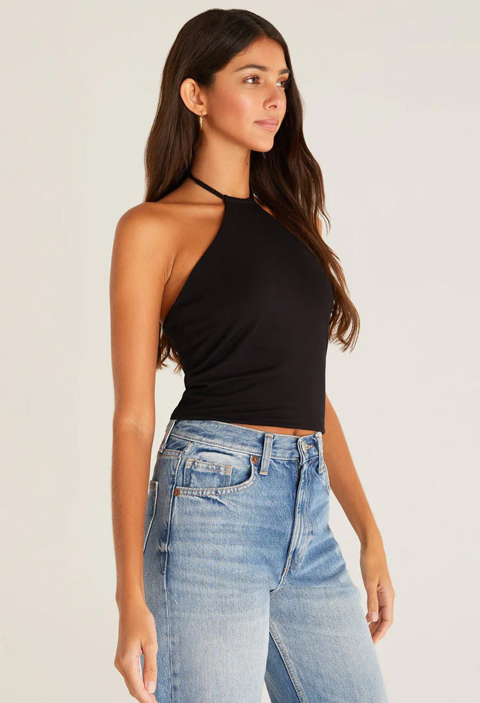 Z Supply Olivia Date Top-Black