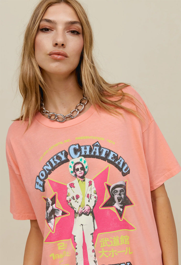 Daydreamer Elton John Honky Chateau Merch Tee