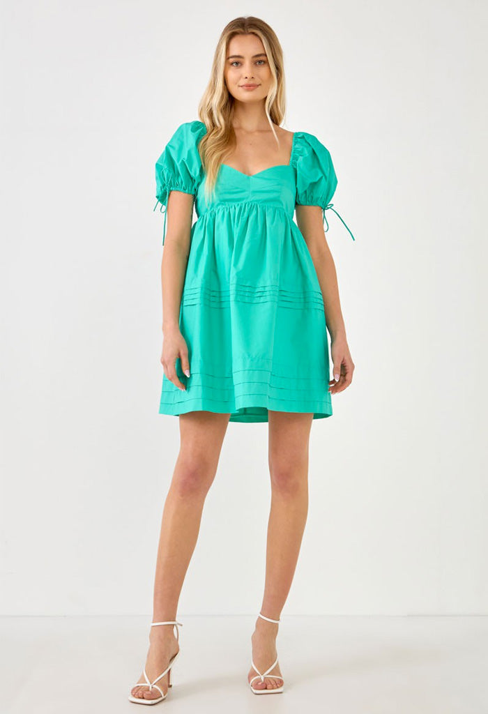 English Factory Ella Dress-Emerald