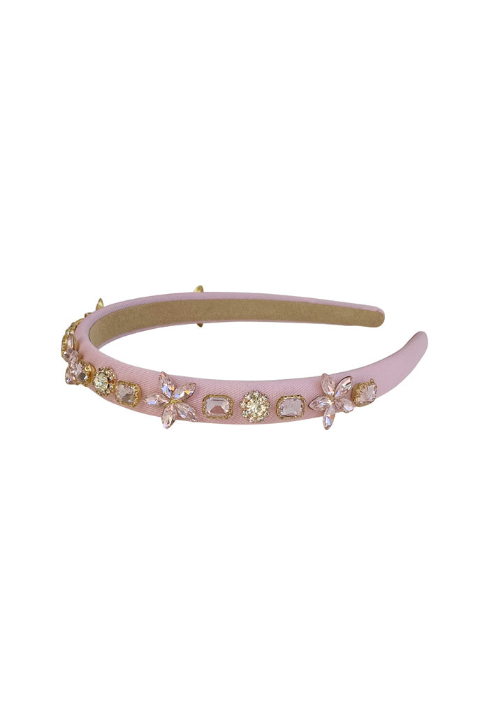 Gemelli Jewelry Pixie Headband-Light Pink