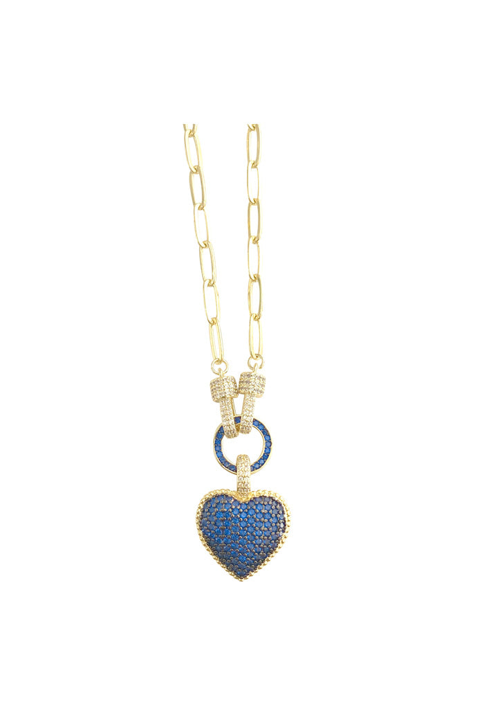 Gemelli Jewelry Emmie Necklace-Blue