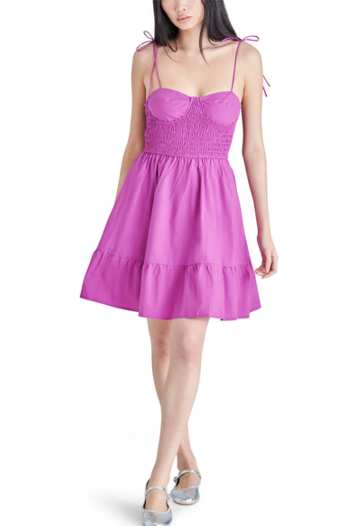 Steve Madden Sally Dress-Dark Orchid