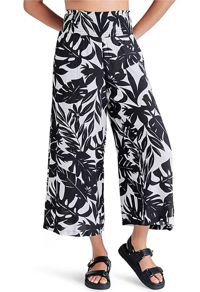 Steve Madden Resort Trouser-Black/Ivory