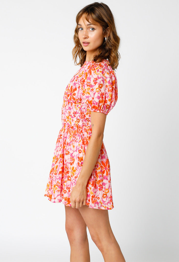 lagunaoaksoa Pink Poppy Mini Dress