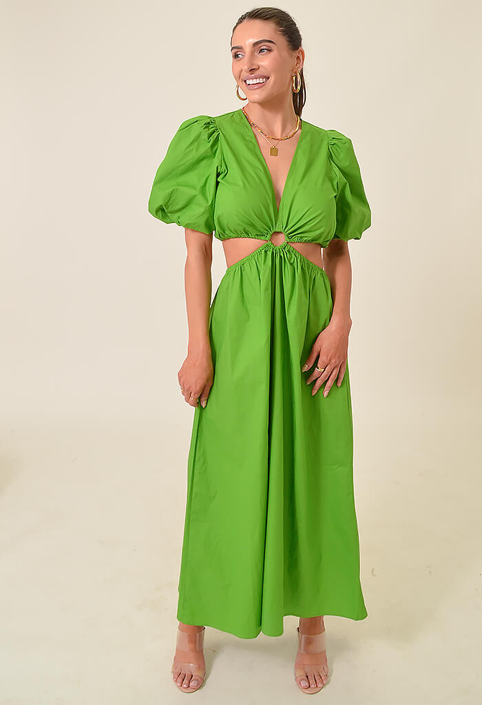 DELUC Rigel Dress-Green