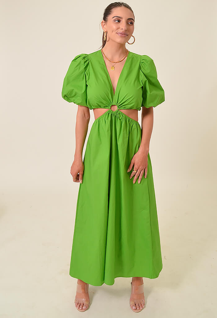 DELUC Rigel Dress-Green