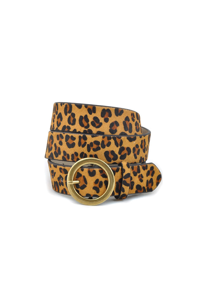 lagunaoaksoa Blaire Belt-Gold Leopard