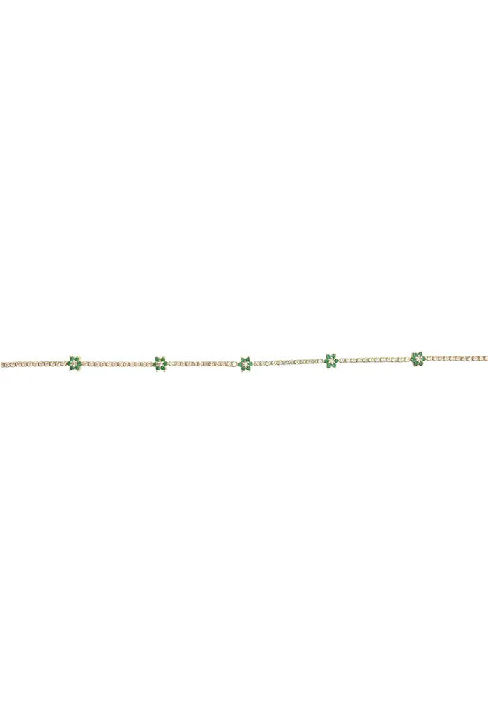 Gemelli Jewelry Pauline Necklace-Green