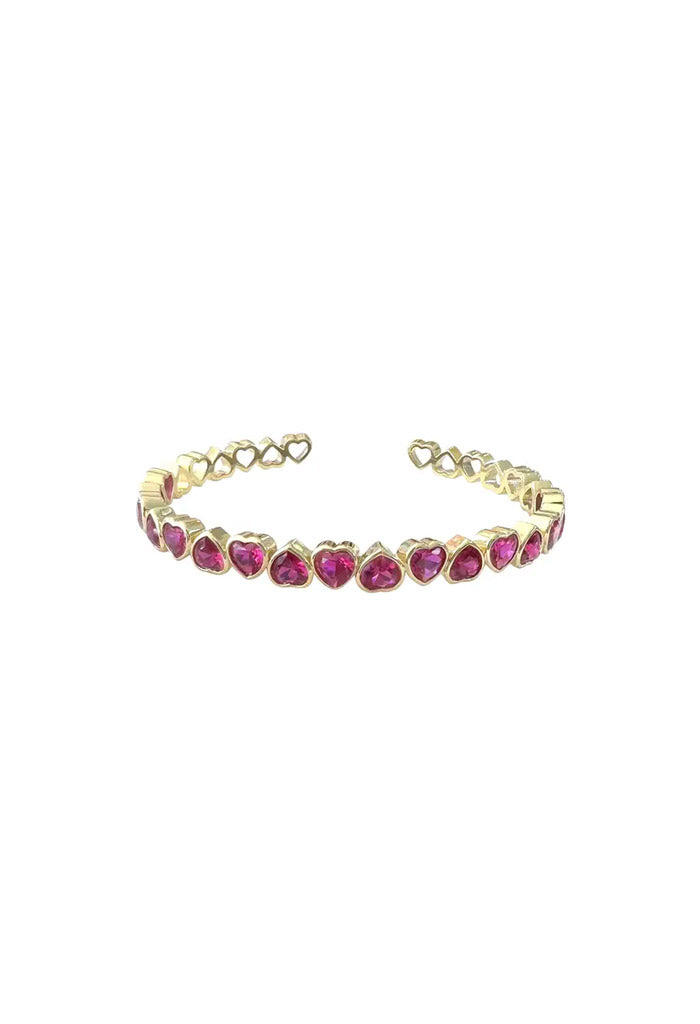 Gemelli Jewelry Tatum Cuff-Pink