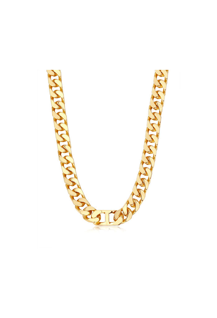 Kam Chunky Chain Necklace-Gold - KK Bloom Boutique