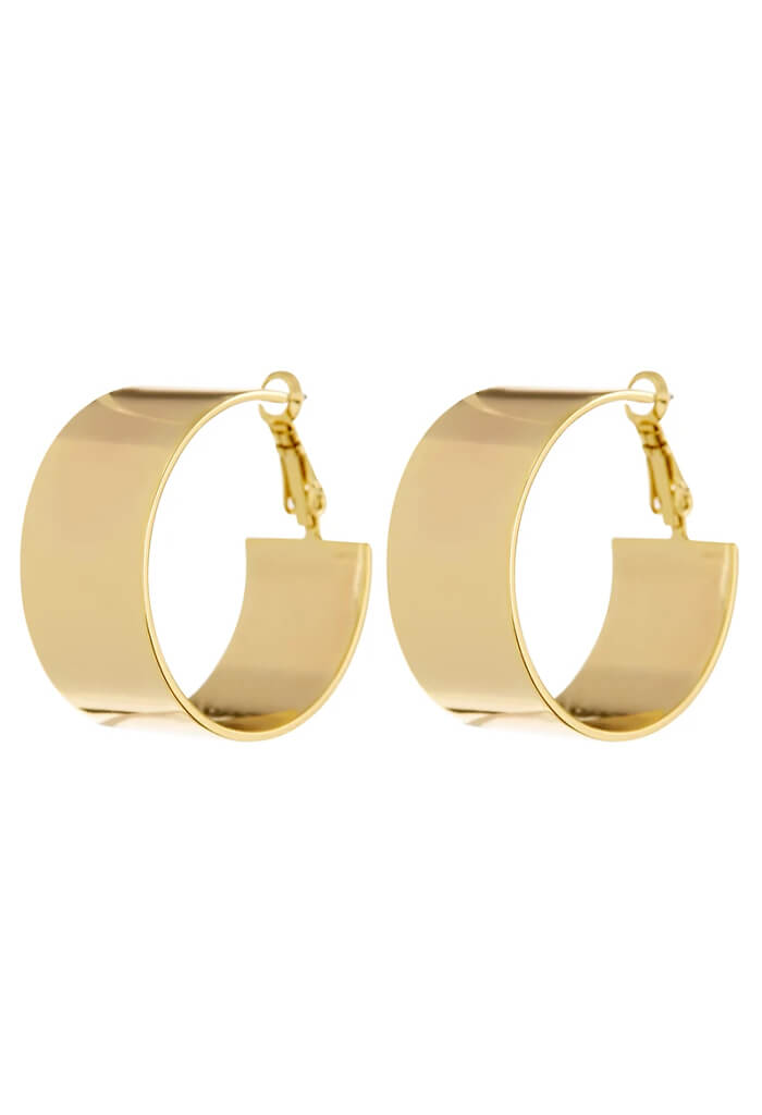 Xl Positano Hoops Gold Kk Bloom Boutique