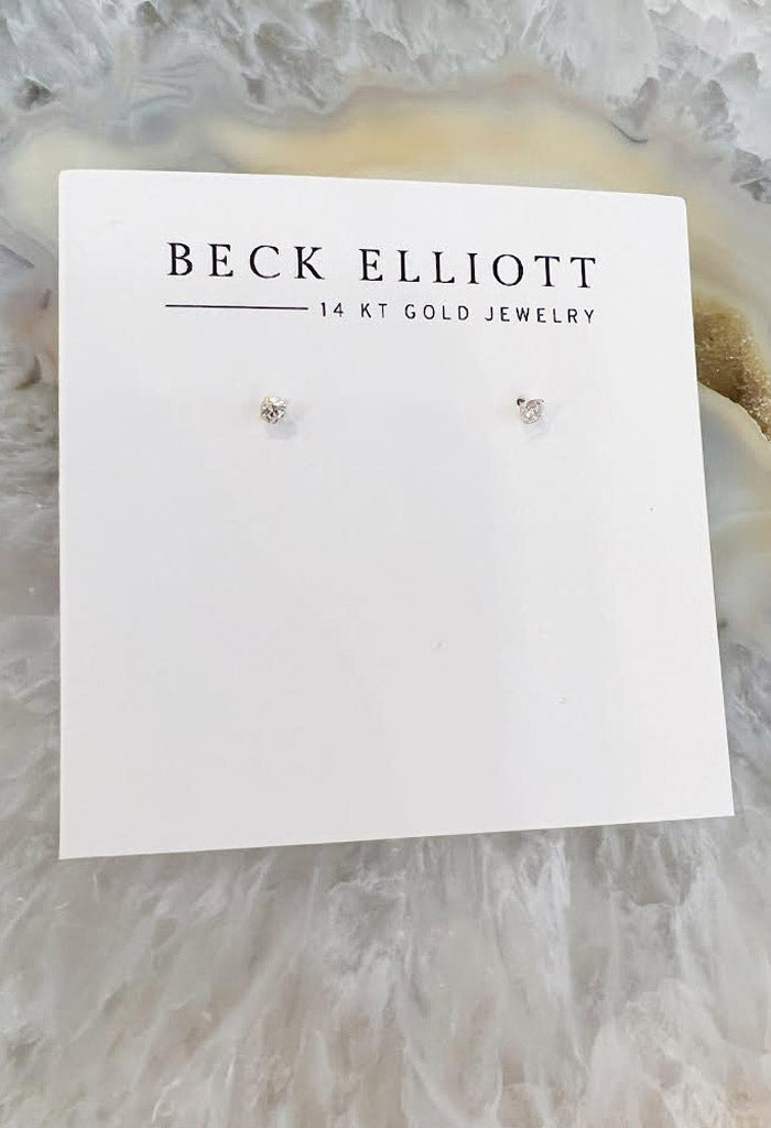 Beck Elliott Ashton Studs 14K Gold