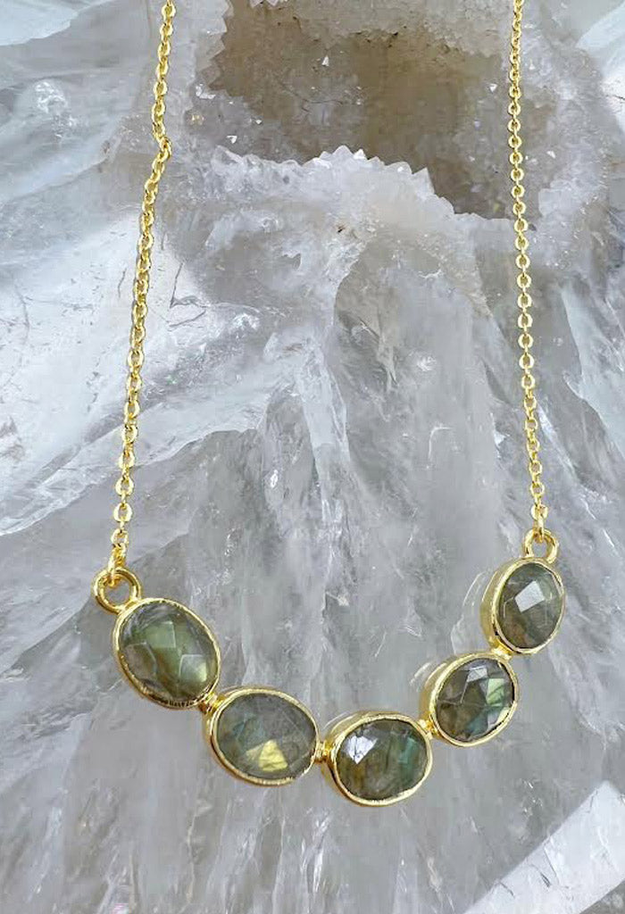 lagunaoaksoa Caroline Necklace-Labadorite