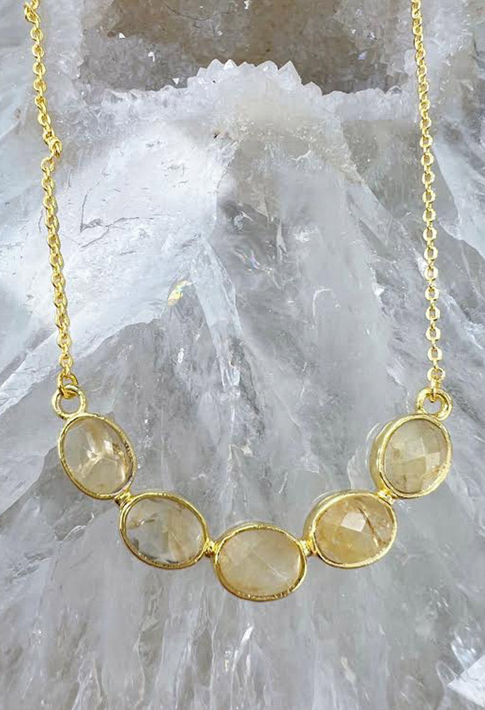 lagunaoaksoa Caroline Necklace-Quartz