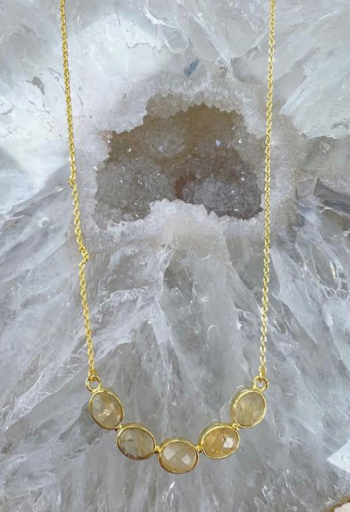 lagunaoaksoa Caroline Necklace-Quartz