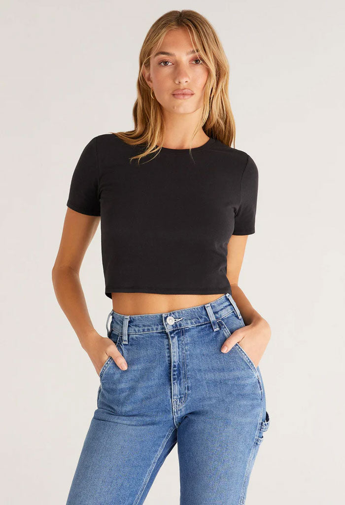 Z Supply Pamela Top-Black