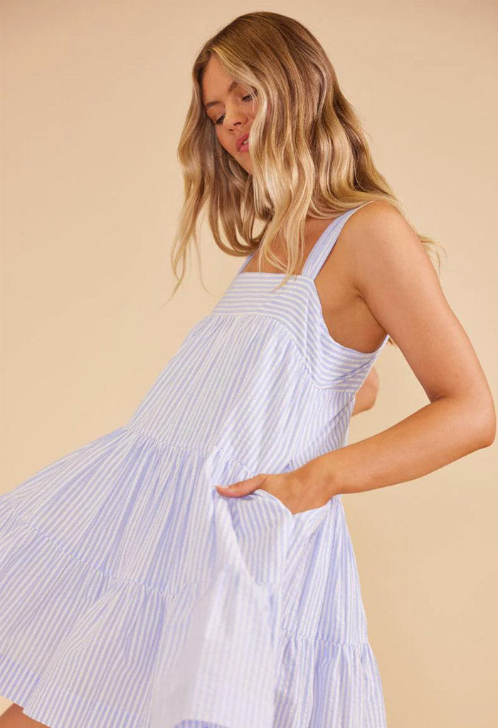 Minkpink Milani Tiered Mini Dress