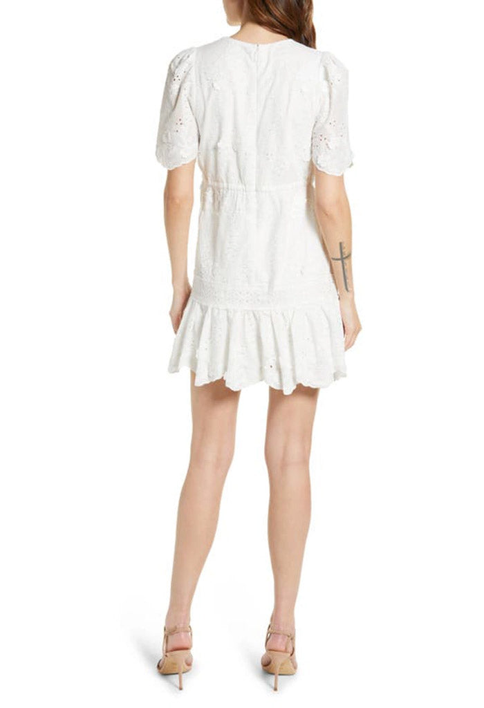 Adelyn Rae Gigi 3D Embroidered Dress