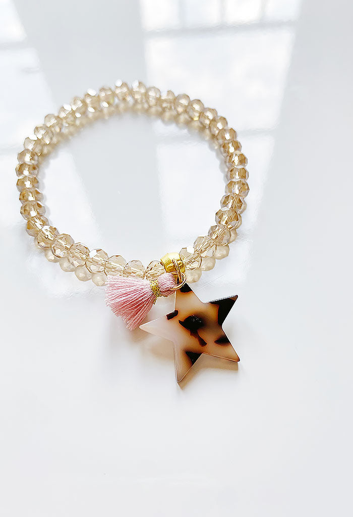 Starlight Charm Bracelet-Champagne