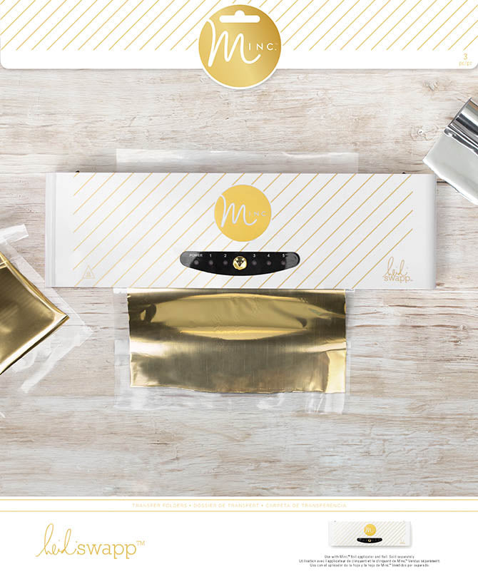 Pink/gold Ombre Minc Reactive Foil by Heidi Swapp 