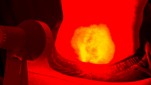 Red Light Therapy aids in burning visceral fat.
