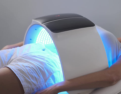 red light therapy in tanning beds