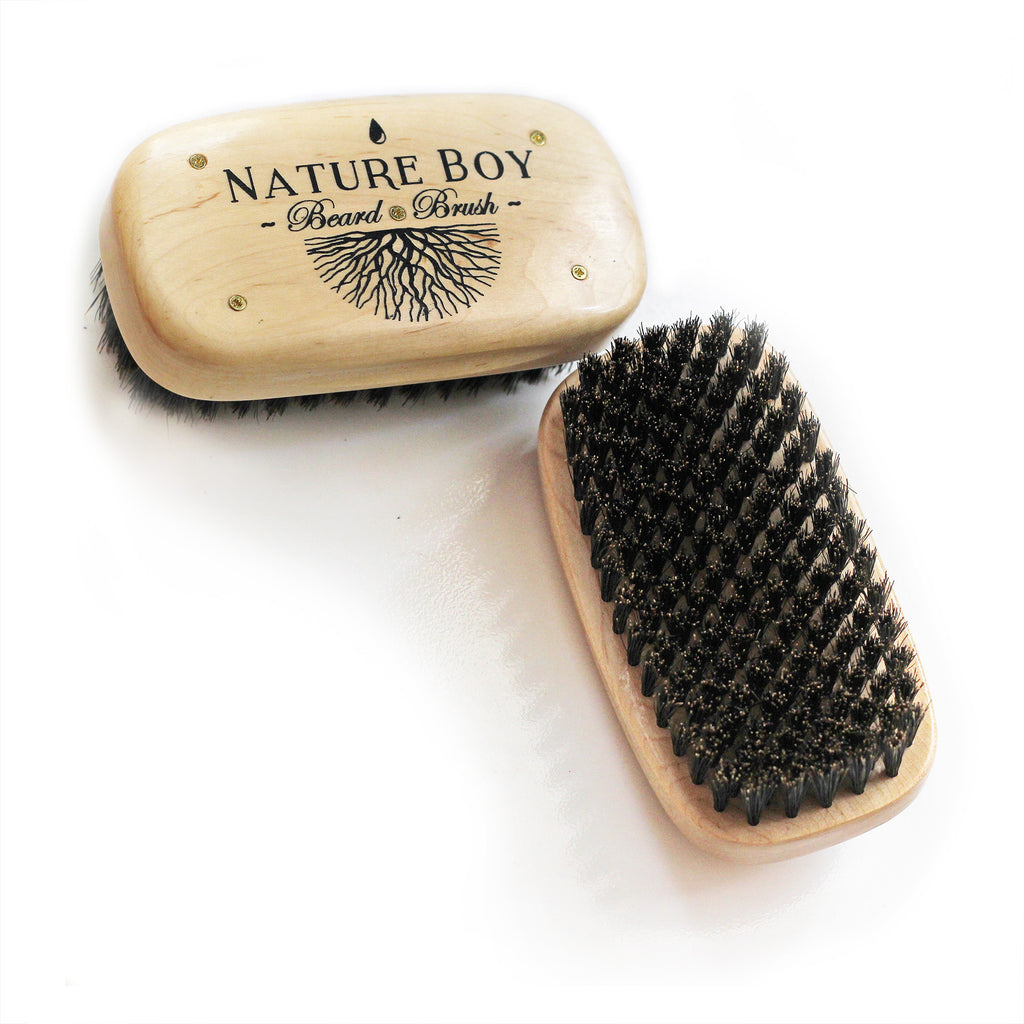 Beard Brush - Stiff Bristle — Beck & Co. Beard & Body