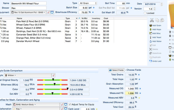 brewing efficiency