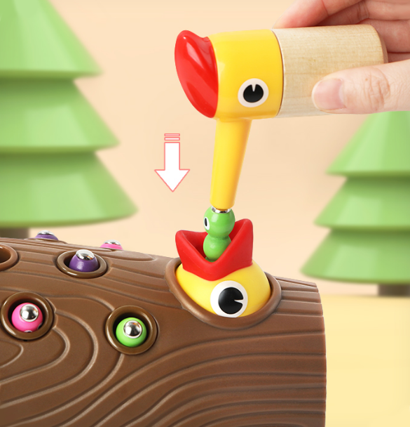 Woodpecker toy for a toddler - A Fun and Educational Toy for Toddlers - 