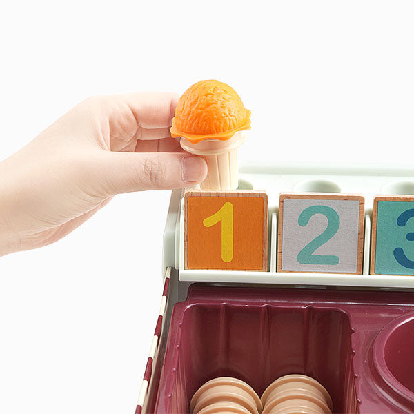 Ice Cream Learning Box: A Fun Way to Learn Numbers and Cooperation - 