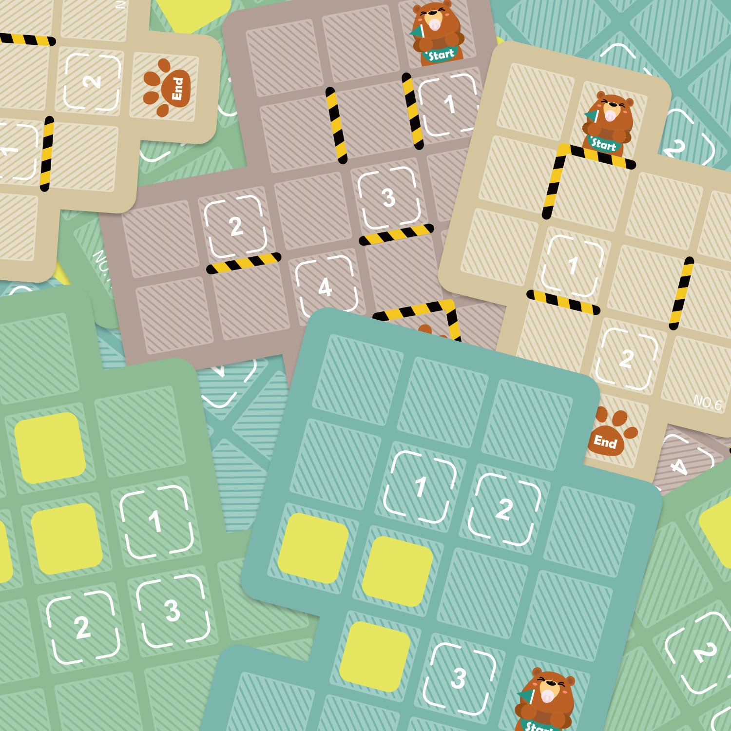 Bear Box Maze | Educational Puzzle Game For Kids | Topbright - 地图