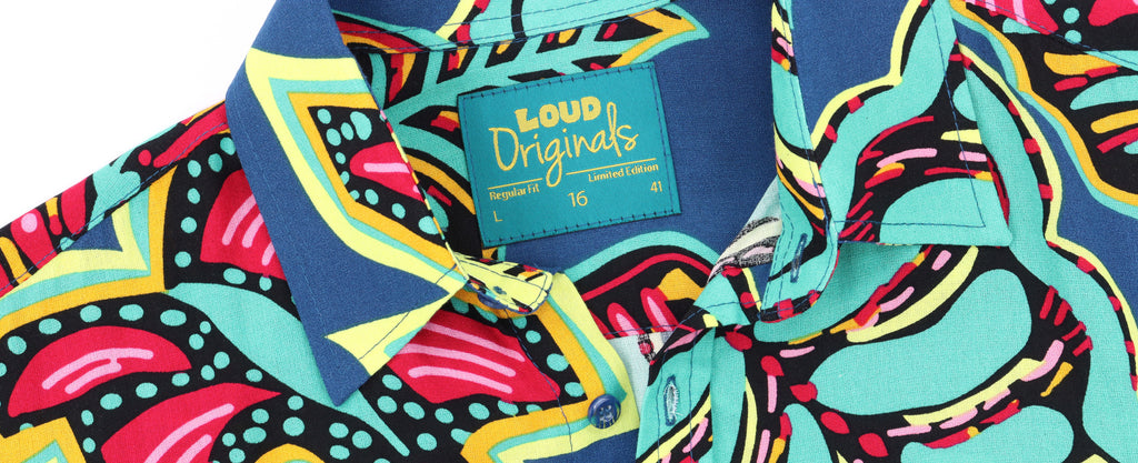 loud originals shirt tropical tribe floral