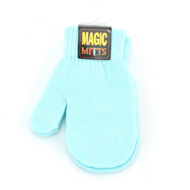Magic Gloves Stretchy Mittens - Baby Blue