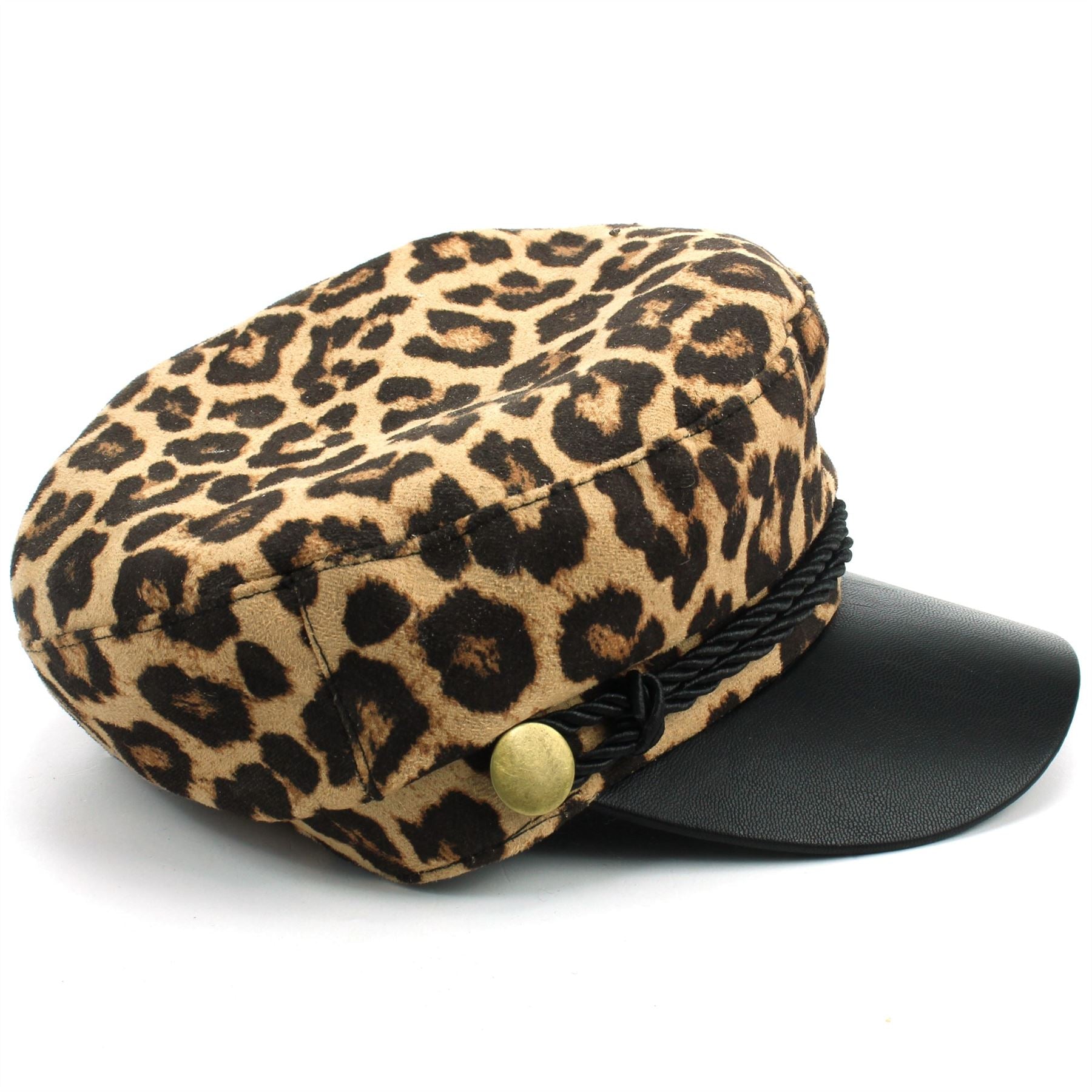 Captain's Breton Cap - Leopard