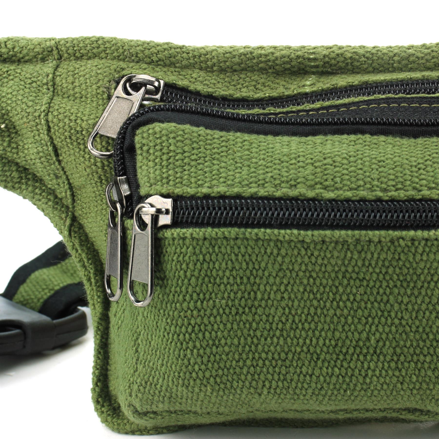 Canvas Bumbag - Green