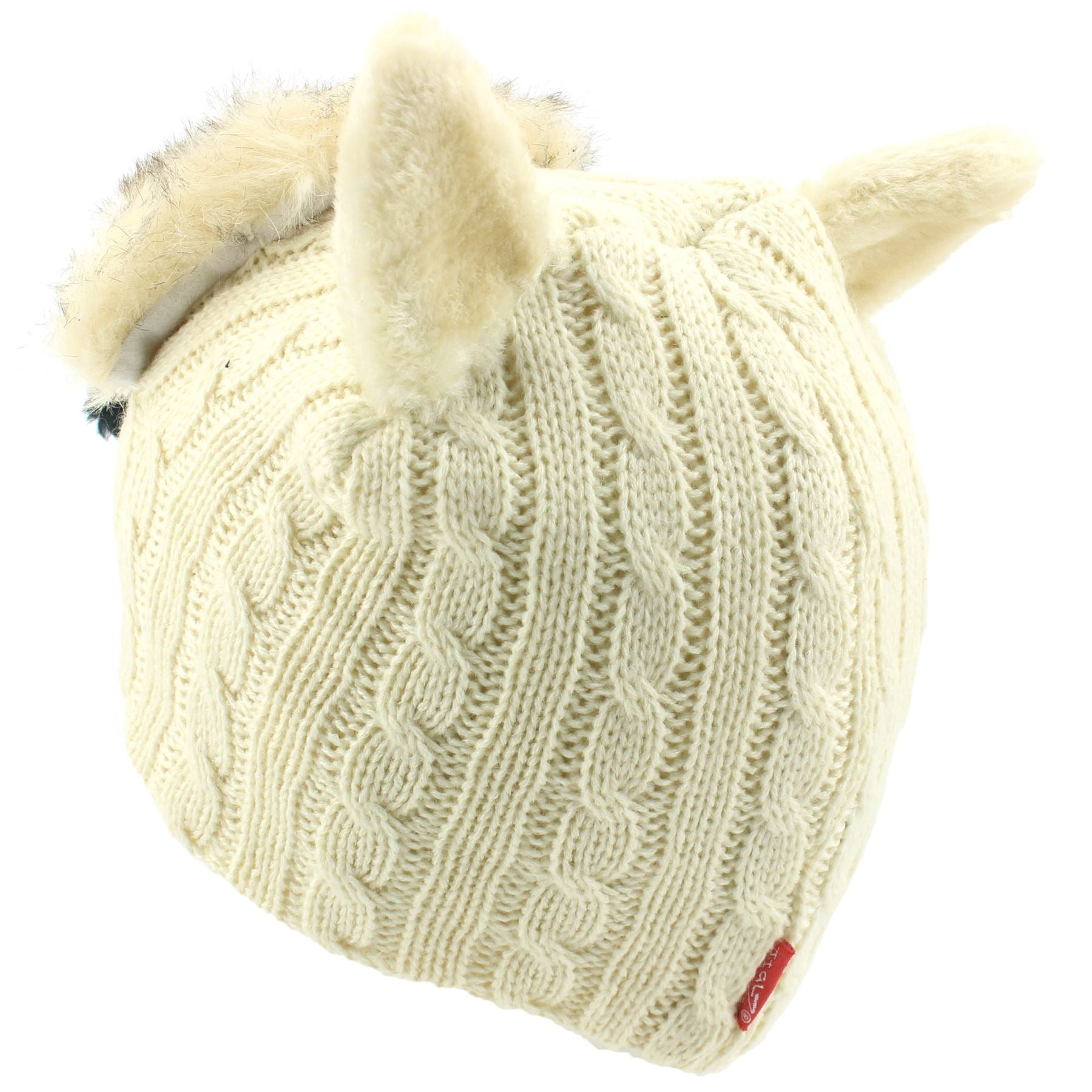 Childrens Character Beanie Hat - Wolf