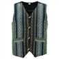 Cotton Canvas Waistcoat - Green