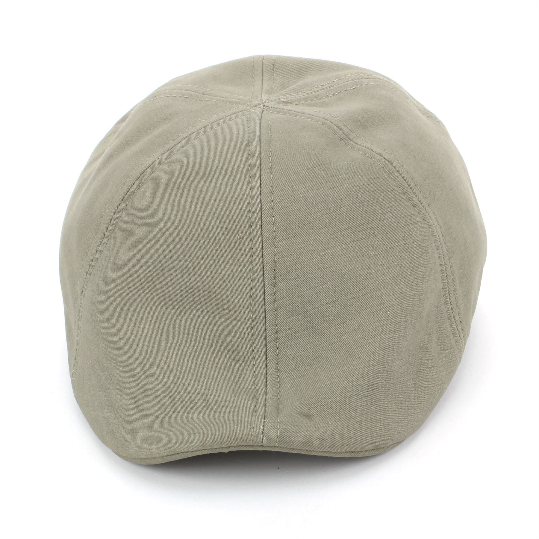 Cotton Duckbill Flat Cap - Beige