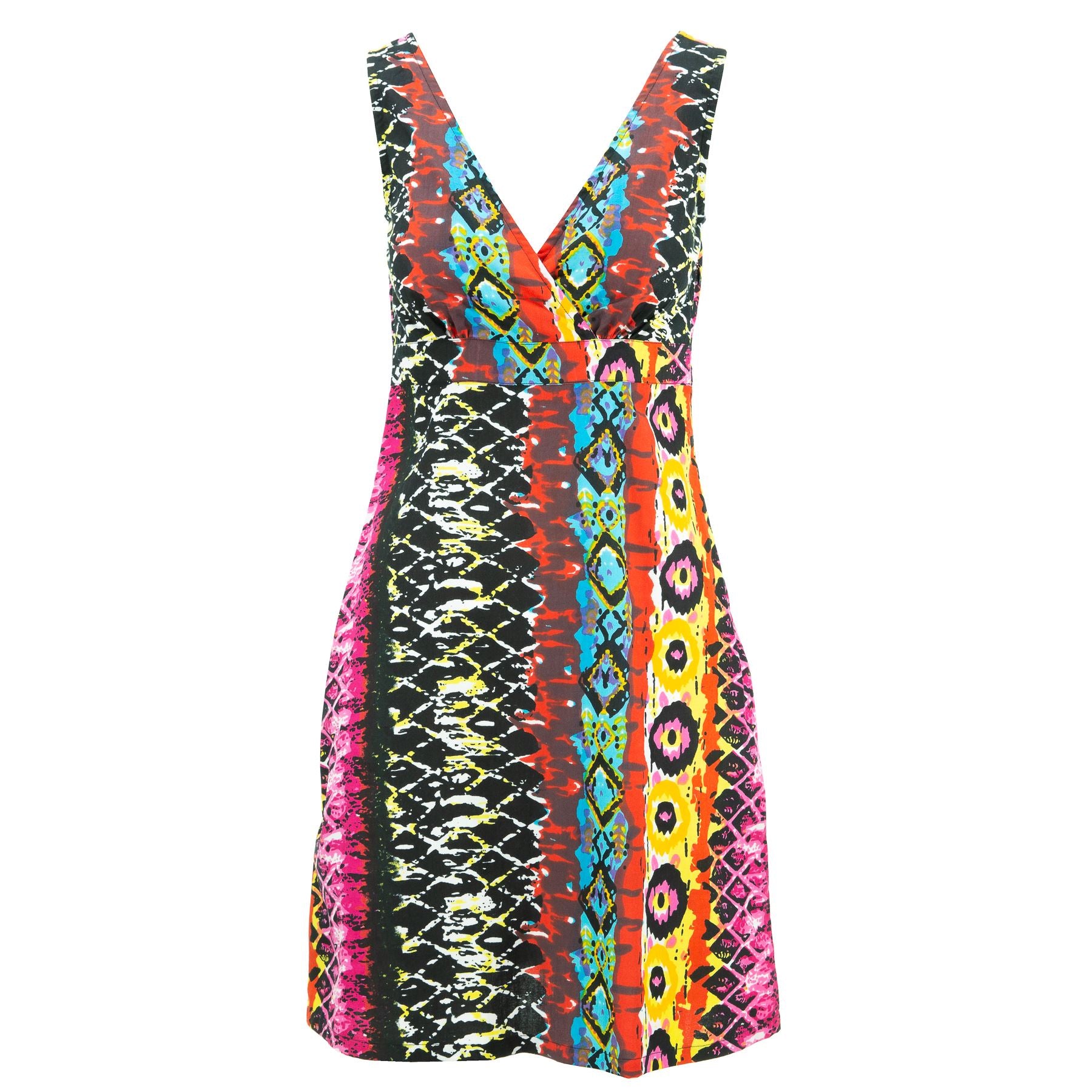 Crossover Dress - Psychedelic Snakeskin